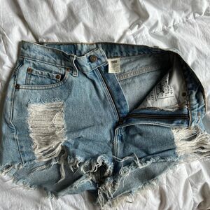 Levi-s Women's Blue Shorts